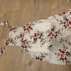 Women’s floral summer garden party dress
